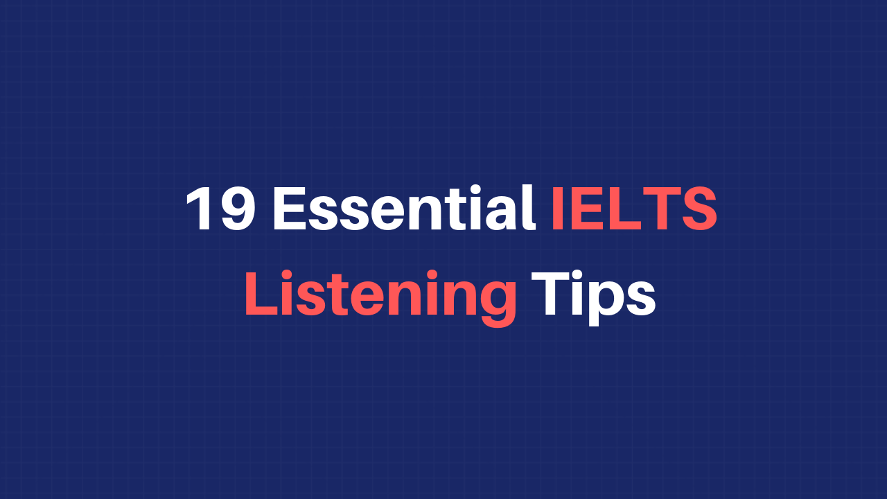 Ielts Listening Overview And Tips Ielts Advantage Vrogue